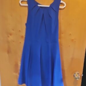 Express Vibrant Blue Dress